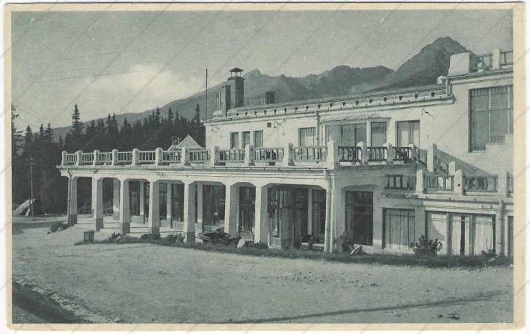 Štrbské pleso, kaviareň (Chytil; 1921)