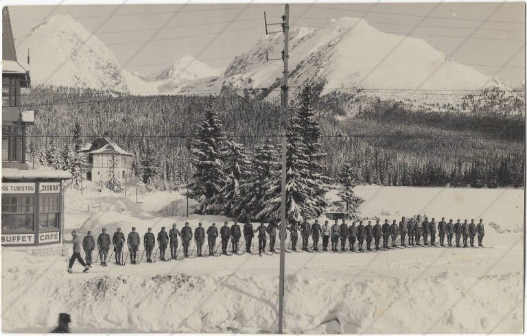 Štrbské pleso, nástup (1931)