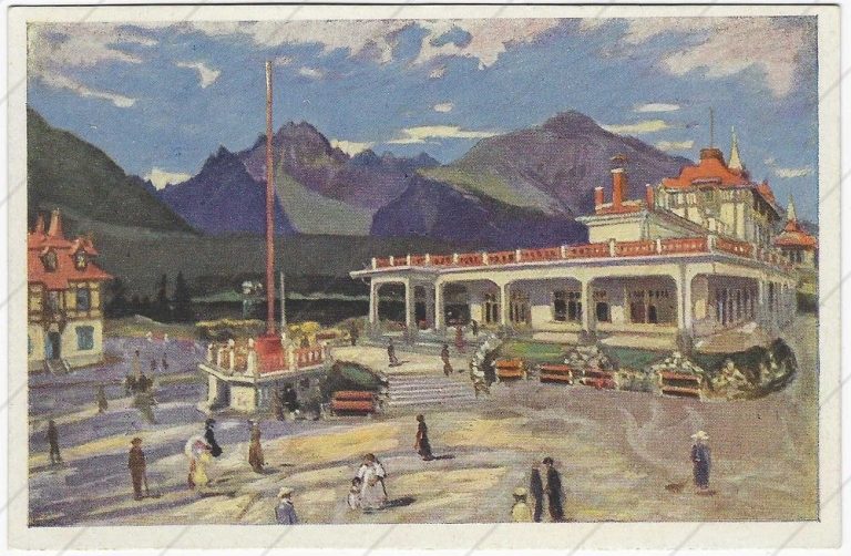 Štrbské pleso – Kocman – 1920 – čistá