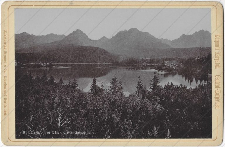 Štrbské pleso – Stengel (1899)