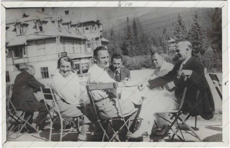Štrbské pleso – fotopohľadnica (prešla poštou v 1932)
