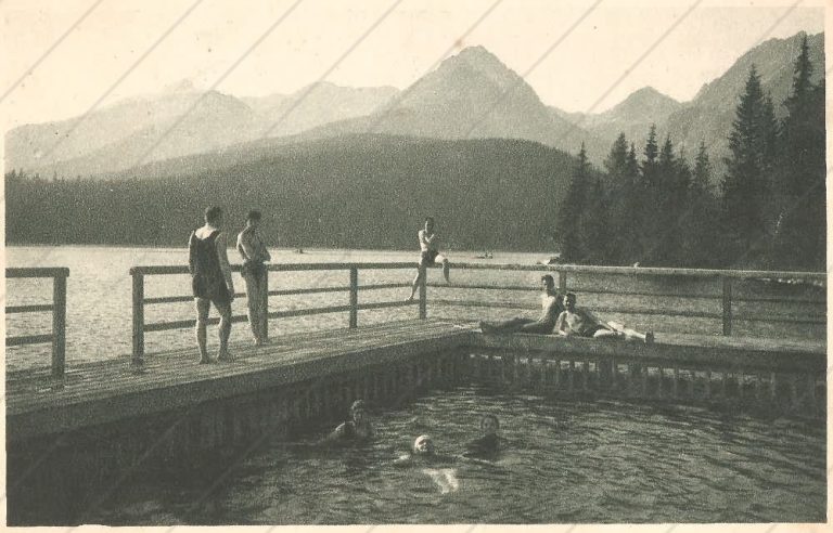 Štrbské pleso – plaváreň (1924) – Chytil Alois – Praha (Štrbské Pleso)