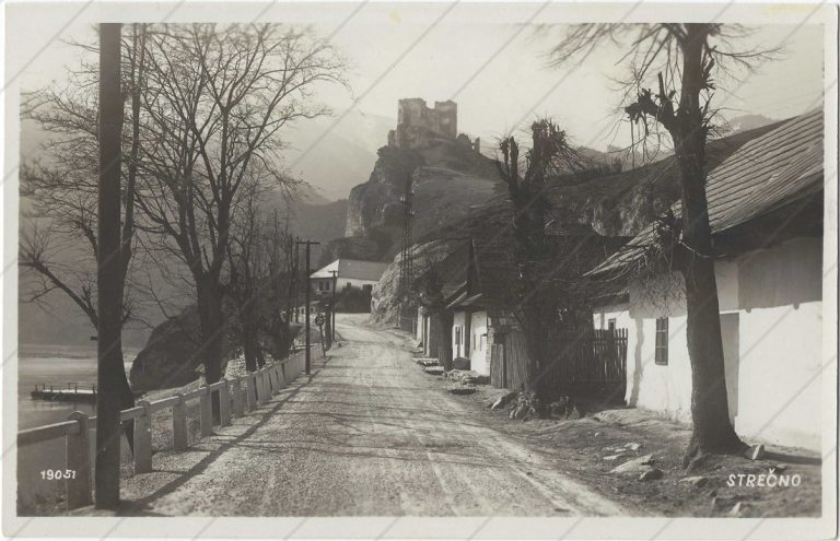 Strečno (cca 1930; Bromografia)