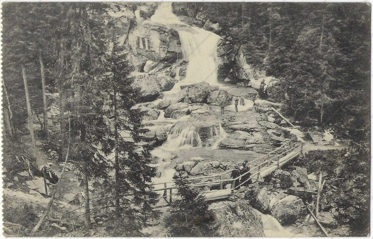 Studenopotocké vodopády (cca 1911, Ivkov)