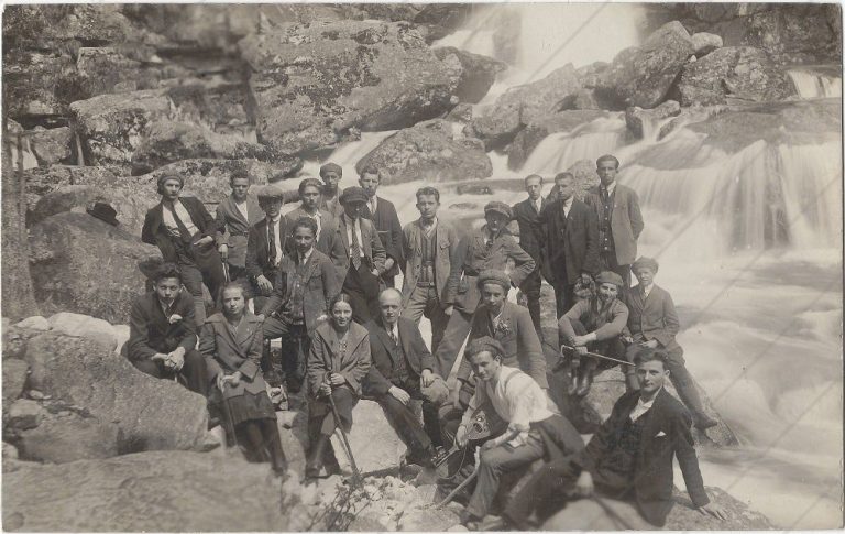 Studenopotocké vodopády (cca 1930)