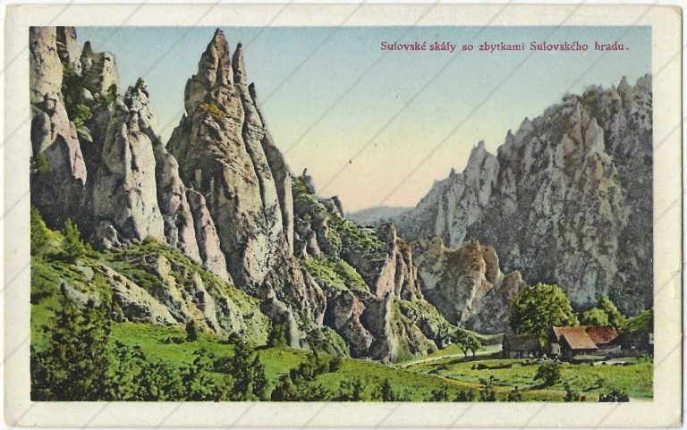 Súľovské skaly – 1927 – Kriváň