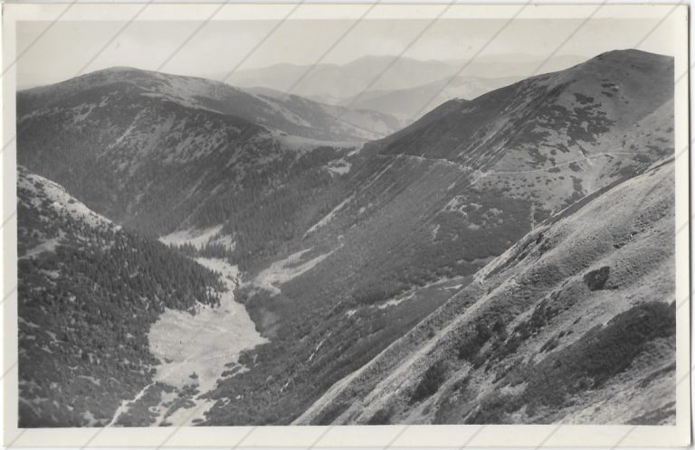 Svätojánska dolina a bocké sedlo (1938; Kriváň)