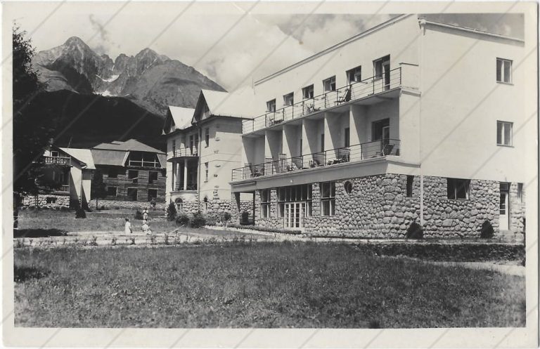 Tatr. Lomnica, Penzión Javorina (1946; Korman) a