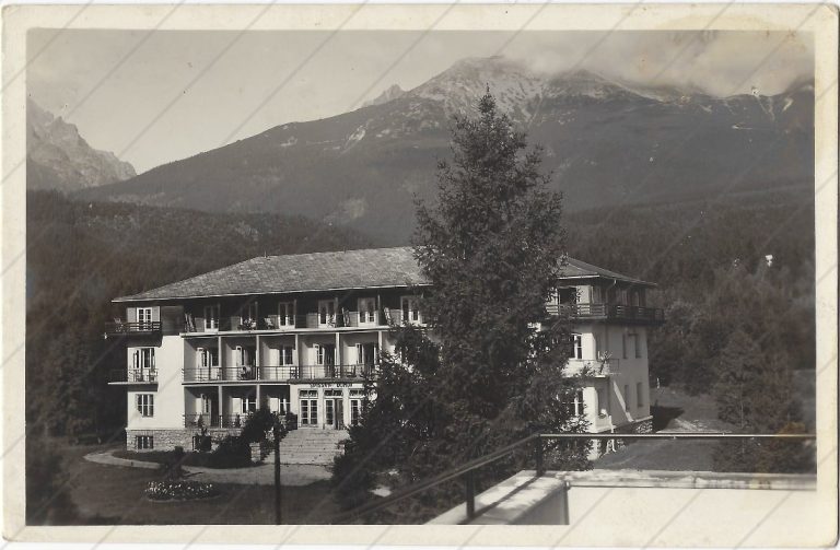 Tatr. Lomnica, Spišský dom (1946; Slovakotour)