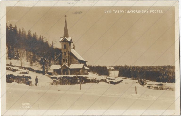 Tatranská Javorina (1924; Ossko) a