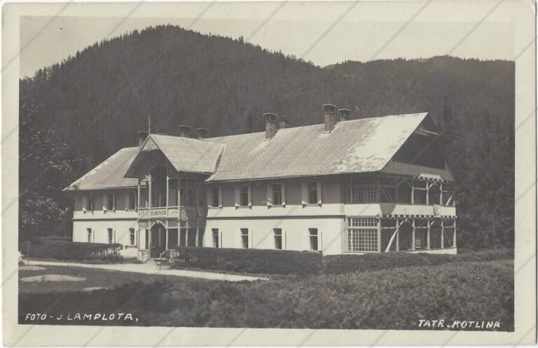 Tatranská Kotlina (1927; Lamplota) a