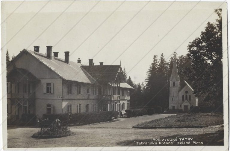 Tatranská Kotlina (cca 1928; Lichtig) a