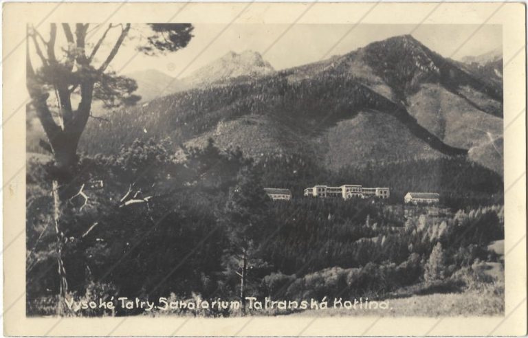 Tatranská Kotlina sanatórium (1936; xxx) a