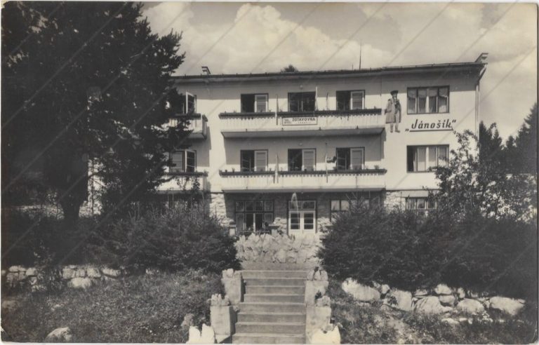 Tatranská Lesná, zotavovňa Jánošík (1953; Osveta)