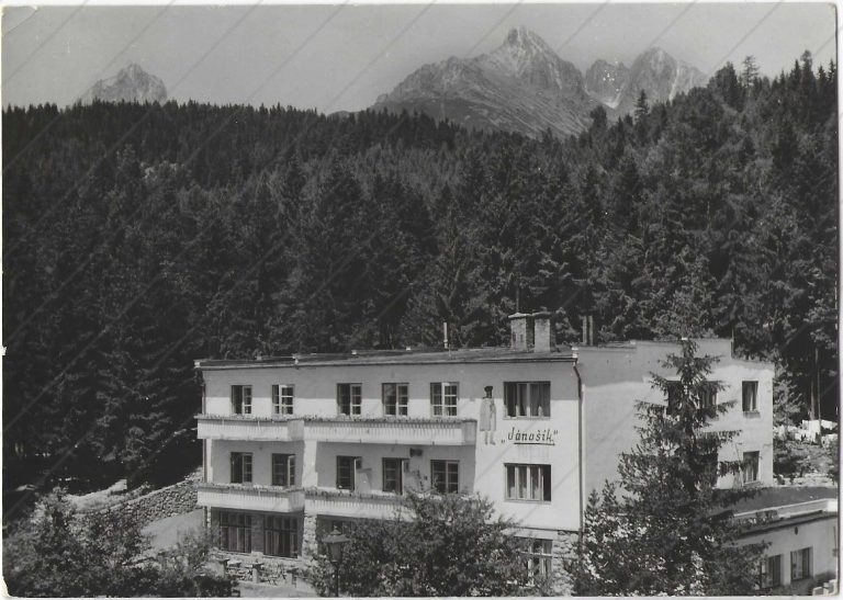 Tatranská Lesná, zotavovňa ROH Jánošík (Osveta; 1959)