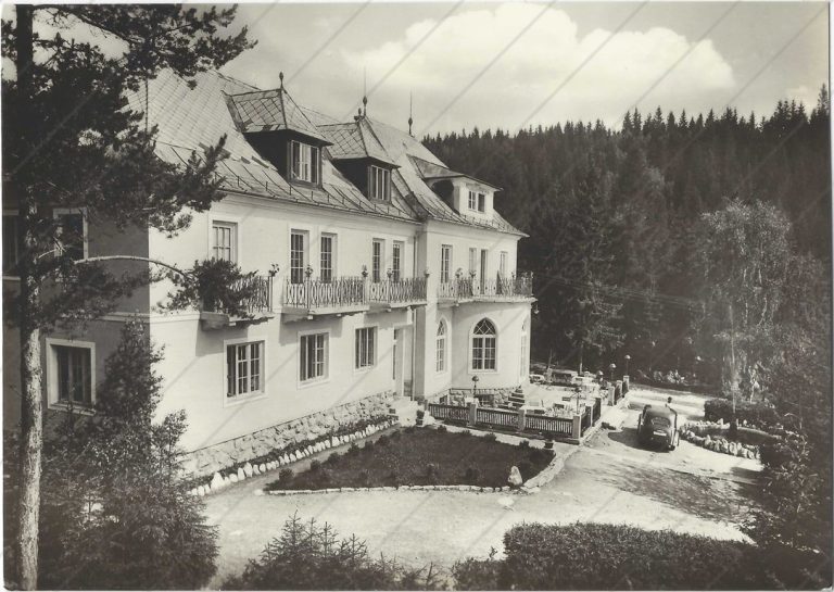 Tatranská Lesná, zotavovňa ROH Karpatia (1960-70, VPL)