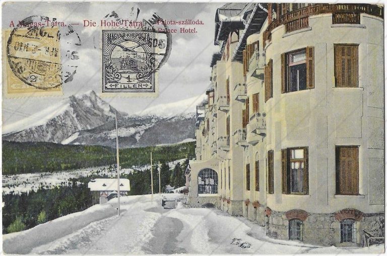 Tatranská Lomnica, Grandhotel (1906) – Divald Karol – Budapešť
