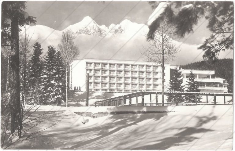 Tatranská Lomnica, ROH Zdravá generácia a zotavovňa Morava – Tatran – cca 1950