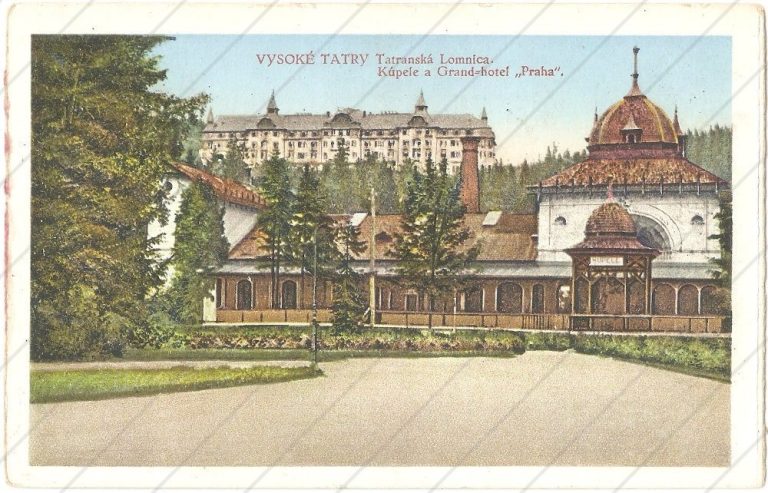 Tatranská Lomnica (cca 1925) – Kriváň – Bratislava