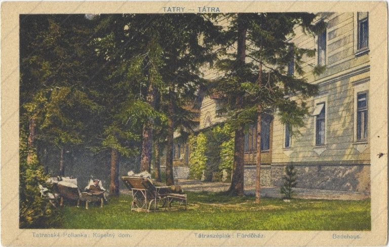 Tatranská Polianka, Kúpeľný dom (1921; Foldes)