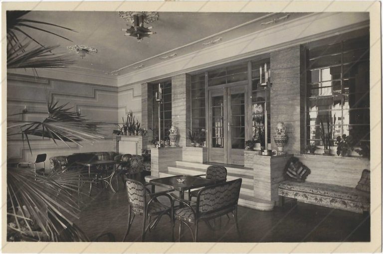 Tatranská Polianka, spoločenská sála (1934-44; Sanatórium Dr. Guhr)