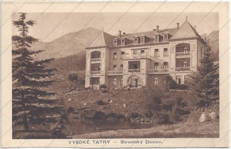 Tatranská Polianka – Tatranský domov (cca 1925) – Lichtig Móric – Prešov