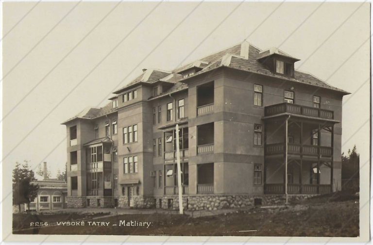 Tatranské Matliare (cca 1929; Lichtig)