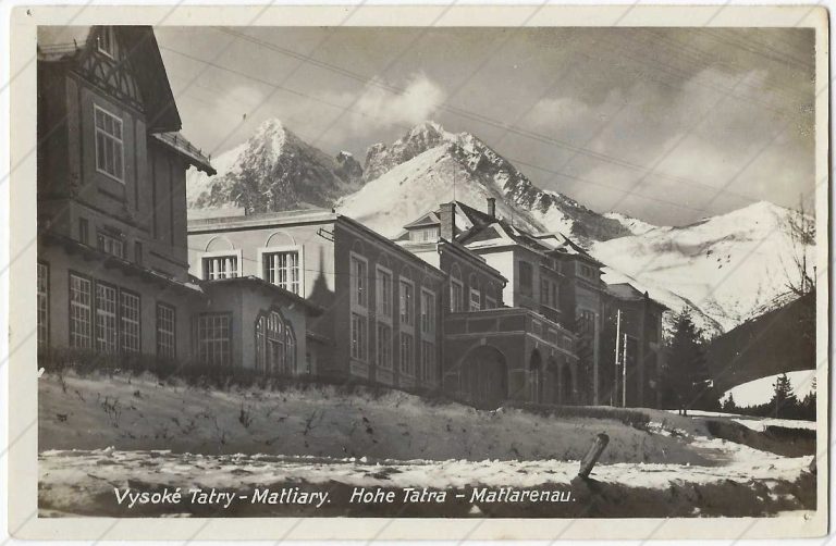 Tatranské Matliare – neznámy – a