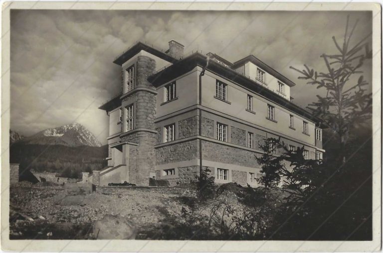Tatranské zruby, Nový pavilón (1934) – Michael Szabó, Tatr. Polianka