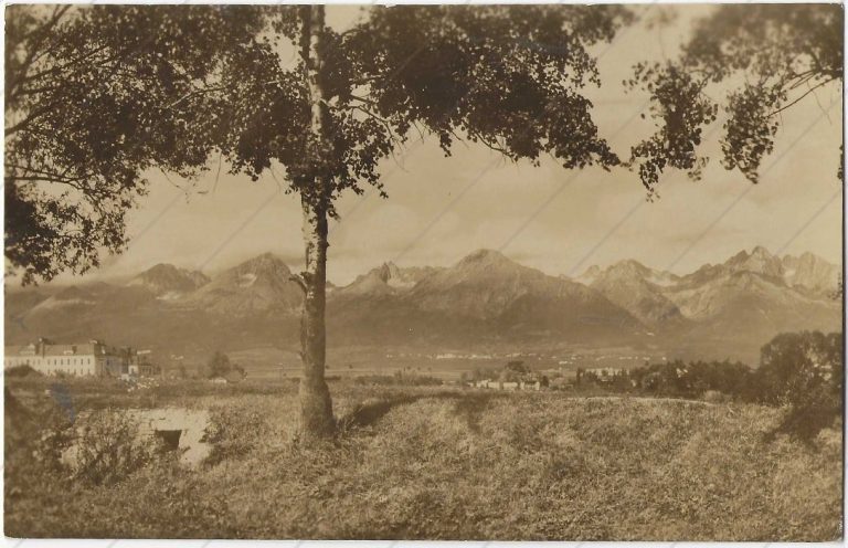 Tatry od Popradu (Tatran; 1950)