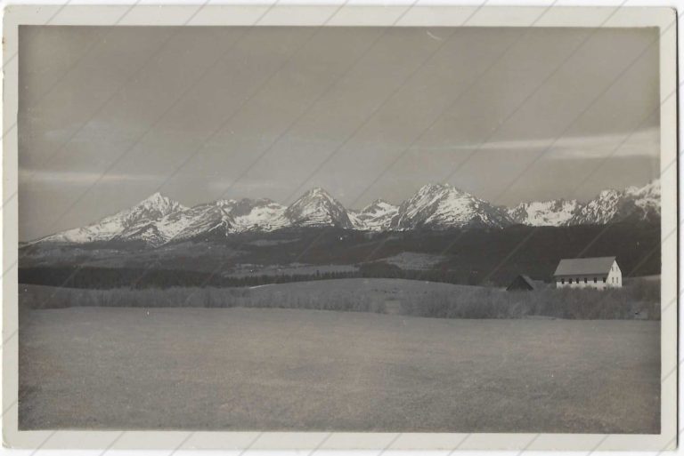 Tatry zo Štrby (1937-38) – Nedobrý Gustáv, Štrbské Pleso