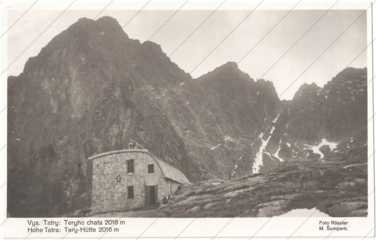 Téryho chata – Rossler Roman – Šumperk (1930-32)