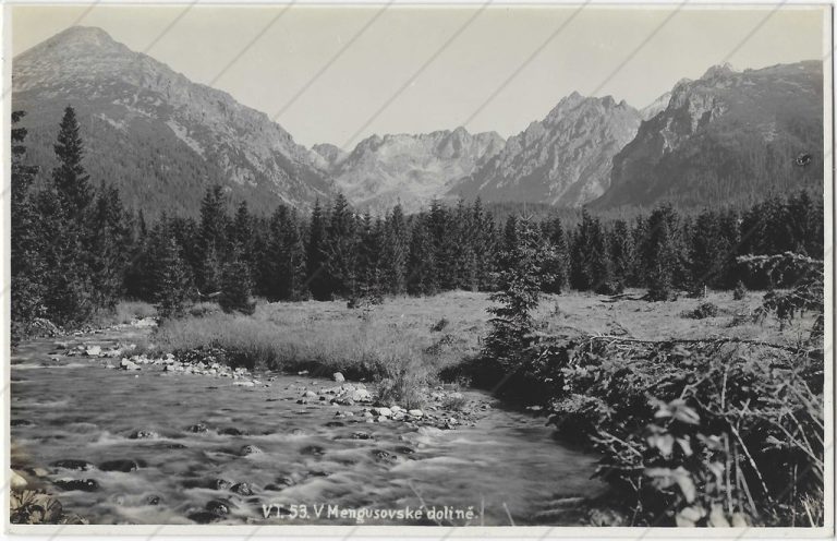V Mengusovskej doline (1927; Chytil)