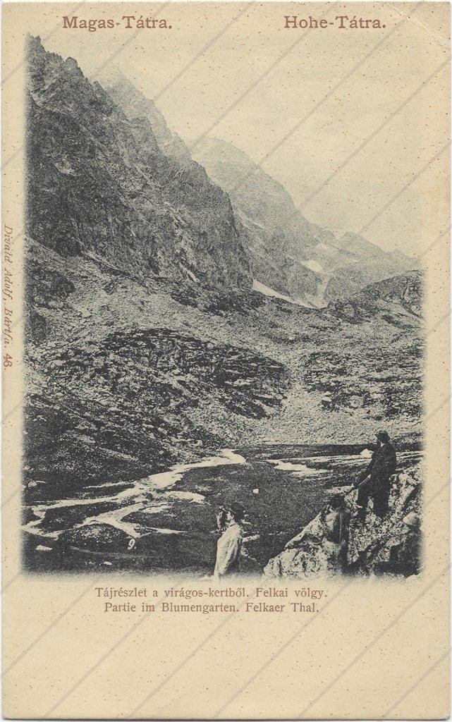 Velická dolina (1899-1909; Adolf Divald)