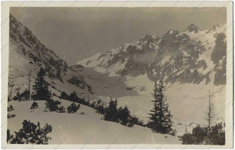 Velická dolina a Granátová stena (Turistik und Alpinismus, 1930)