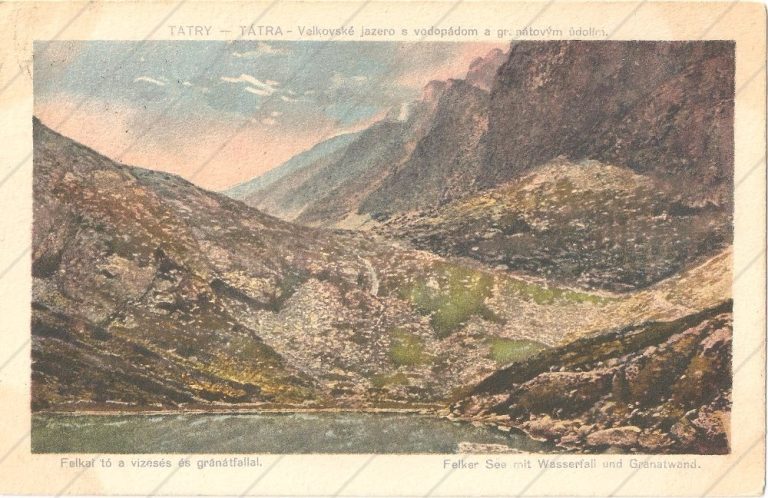 Velické pleso (1921) – Földeš Samuel – Prešov, Komárno