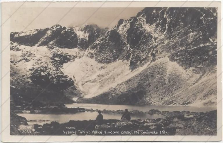 Veľké Hincovo pleso (1926) – Ossko Ján – Štrbské Pleso