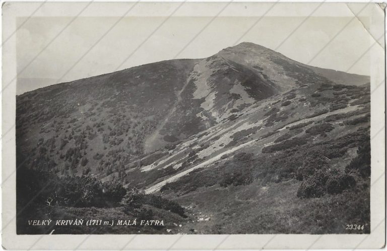 Veľký Kriváň – Hájek (cca 1935)