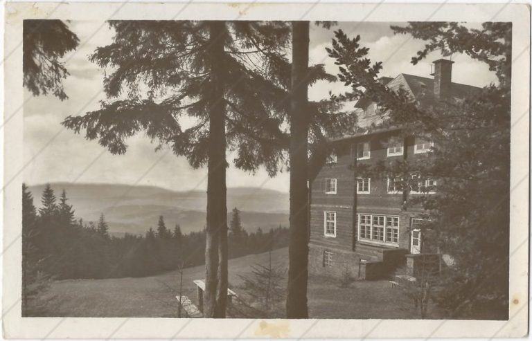Veľký Polom, chata na Skalke (1946-49; Vyškov) a