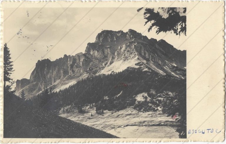 Veľký Rozsutec (1938; Grafo Čuda) a