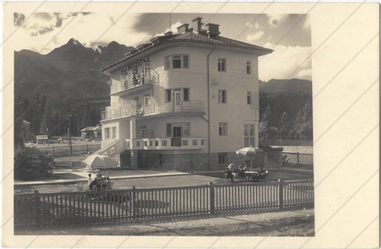 Vila Božena, Tatr. Lomnica (cca 1935; Grafo Čuda) a