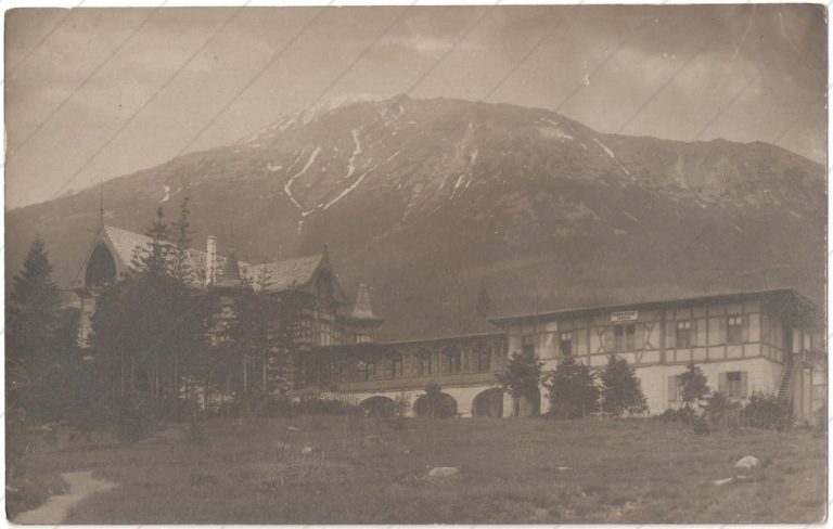 Vila Klotilda, Československý pension – neznámy (cca 1923)
