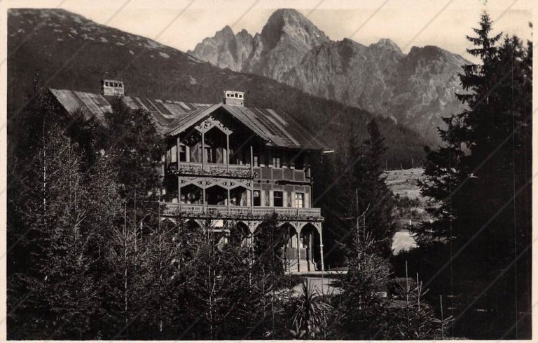 Vila Morské oko (1924-30) – Bányász Gejza – Starý Smokovec