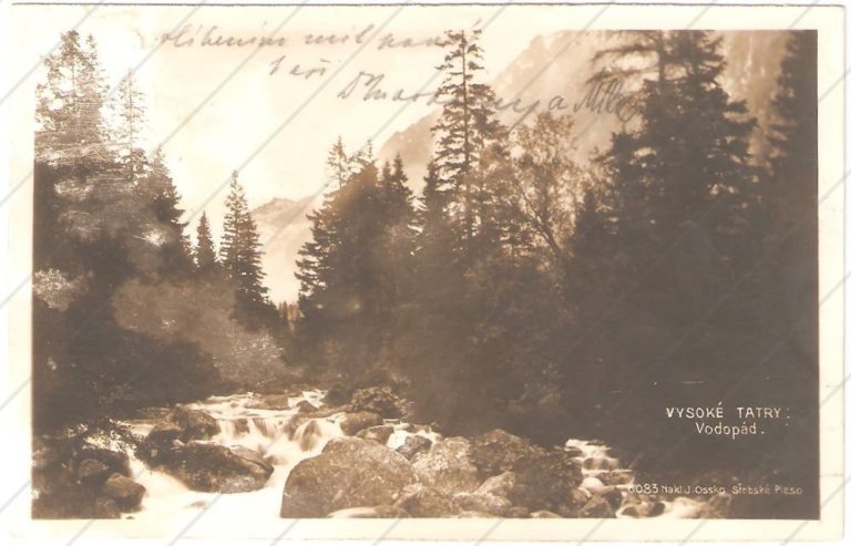 Vodopád (1928) – Ossko Ján – Štrbské Pleso