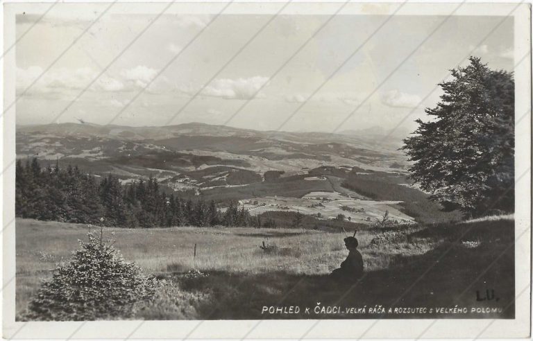 Výhľad z Veľkého Polomu (1938; Grafo Čuda)