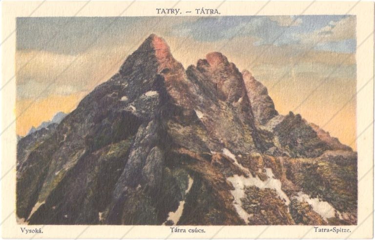 Vysoká (1922) – Földeš Samuel – Prešov, Komárno