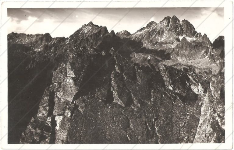 Vysoká z Ostrvy (1935) – Fiška a Štáfl – Popradské pleso