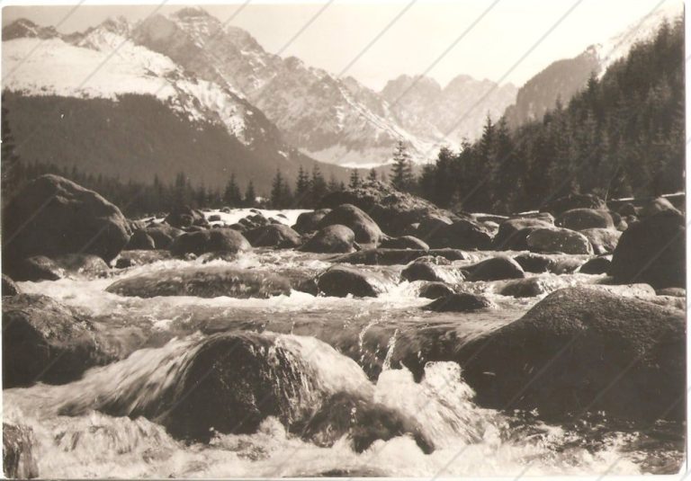 Vysoké Tatry, Javorova dolina – Press Foto Bratislava – čistá, cca 1970