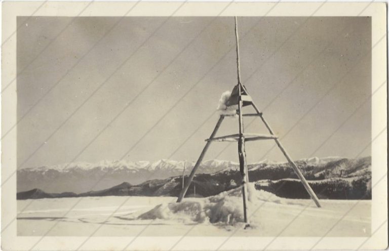 Vysoké Tatry z Chabenca (1934; KČST župa Stredoslovenská)