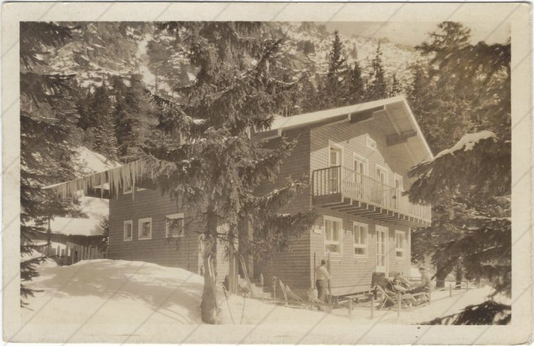 Zamkovského chata (1946-49; Fototypia Vyškov)